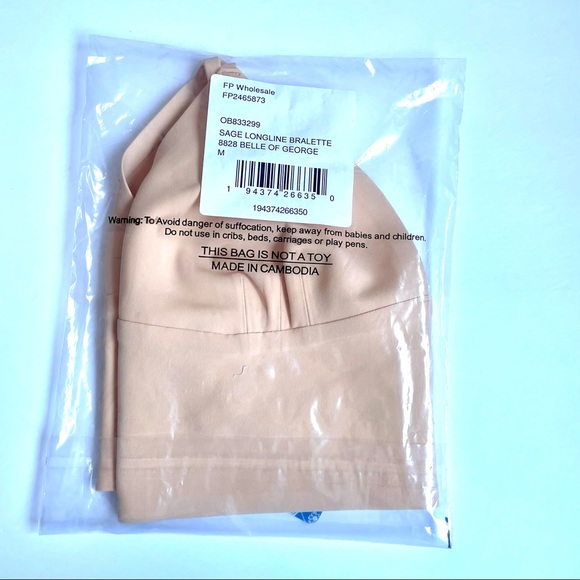 Free People Sage Longline Bralette Belle of George - Picture 6 of 9